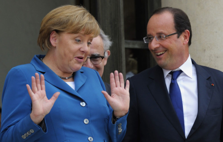 Angela-Merkel-Francois-Hollande