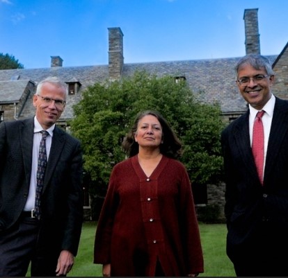 Dr Sunetra Gupta, Dr Jay Bhattacharya, e Dr Martin Kulldor