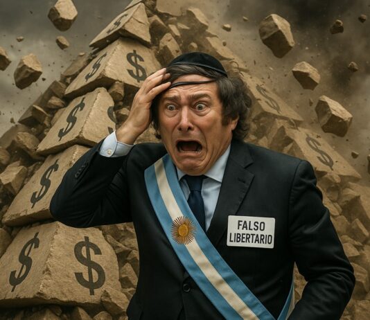 A anatomia da pirâmide financeira de Milei